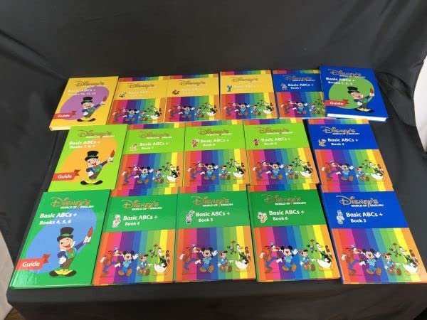 0u1k31-041 【動作OK】DWE ディズニー英語システム CD・DVD セット 8箱